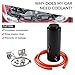 RYANSTAR Universal car Radiator Coolant Tank 800ml Coolant Expansion Tank Overflow Oil Catch Tank Cooling Catch Bottle Reservoir Aluminum Billet Black