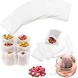 Kisstta100 Stück Teefilterbeutel Einweg, Teebeutel für Losen Tee, Hochwertige...