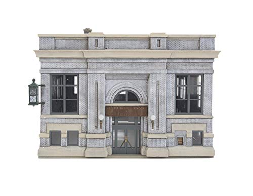 Walthers, Inc. Liberty Bank & Trust Kit, 6-9/16 X 7-11/16 X 5" 24.3 X 19.5 X 12.7Cm #TOP1