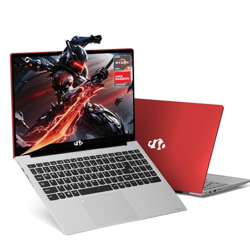 Image of NIMO 15.6 inch AMD Gaming Laptop, Ryzen 5 6600H Radeon 660M Graphics(Beat i7-1165G7),32GB DDR5 RAM 1TB SSD, Backlit Keyboard, Fingerprint Reader& Privacy Webcam for Secure Business Office, 2-Year Warranty