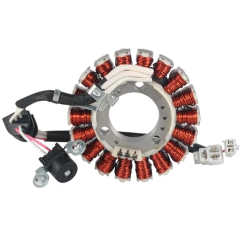 Bobine de stator pour moto 125 4T assurant un courant stable sur modèles 2013-2021