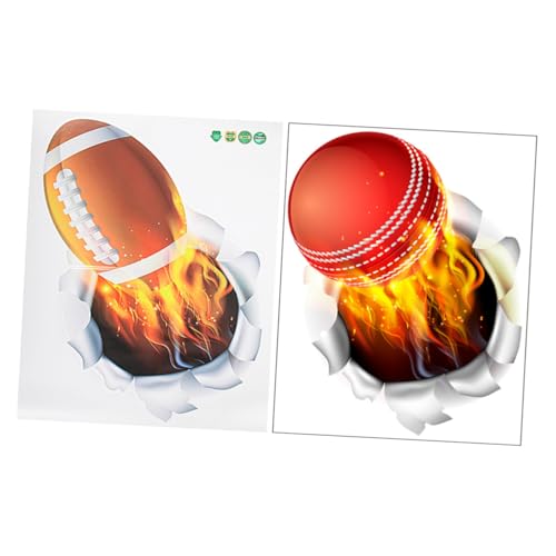 Vinilos decorativos deportivos 3D Zerodeko 2 piezas