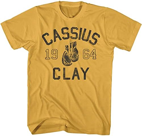 Camiseta adulta de manga curta Muhammad Ali Heavyweight Champion