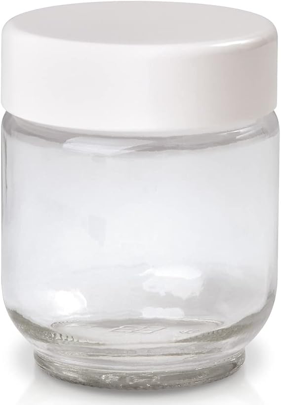 Euro Cuisine Glass Jars for Yogurt Maker, Set of 8 Home & Kitchen