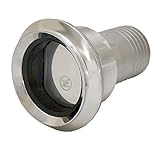 Southco Boat Exhaust Thru Hull M7-05-9205770 | 2 1/2 Inch w/Flap