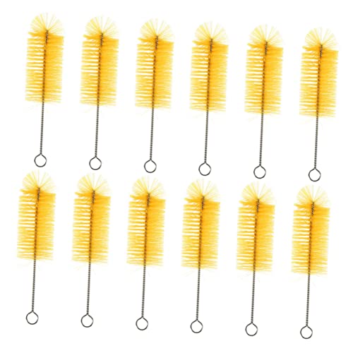 Beavorty 12pcs Straw Brush Cleaning Brush Bottle Cleaner Cleaners Tube Cleaner Brush Multi-Function Cleaner Bottle Brush Handle Bottle Brush Child Household Bottle Washer Nylon