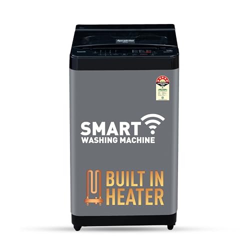 Panasonic 7 Kg Wifi Fully-Automatic Top Loading Smart Washing Machine (NA-F70CH3CRB, Charcoal Inox Grey, Drynamic Spin)