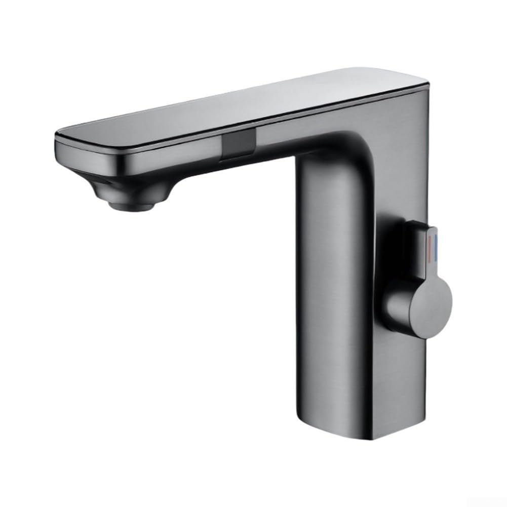 Rubinetto da bagno automatico per display temperatura caldo freddo mix