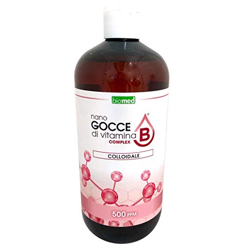 Biomed - Vitamina B Complex Colloidale 500 ppm formato da 500 ml