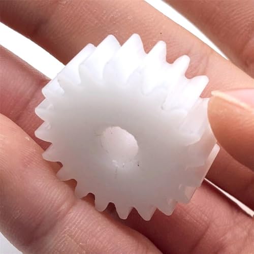 Cylindrical Drive 1pcs POM 1.25 Module 12 Teeth Flat Gear 1.25M 12T Straight Teeth Cylindrical Gear 4mm 5mm 6mm 6.35mm 8mm Bore Spur Pinion Rack Machinery(6MM BORE)