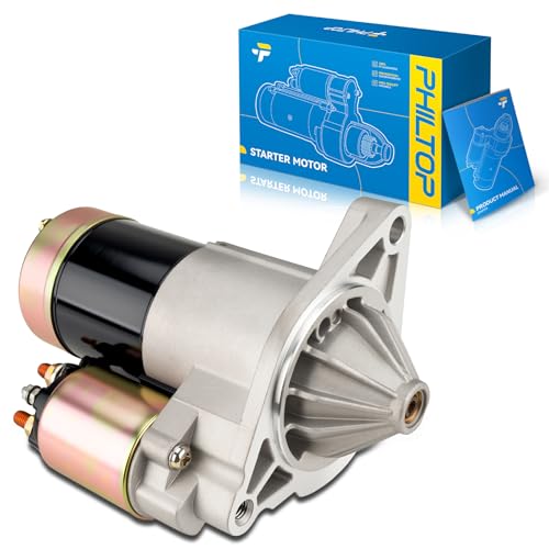 Image of PHILTOP Starter, 17006 Starter Motor for Jeep American Motors,17006N | Cherokee 1987-1998 4.0L Wrangler 1991-1995 1997-1998 4.0L Grand Cherokee 1993-1998 4.0L Wrangler 1988-1990 4.2L Replace 17006