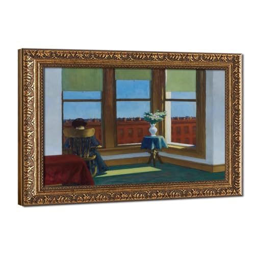 Toile Edward Hopper Room in Brooklyn décoration murale salon et bureau
