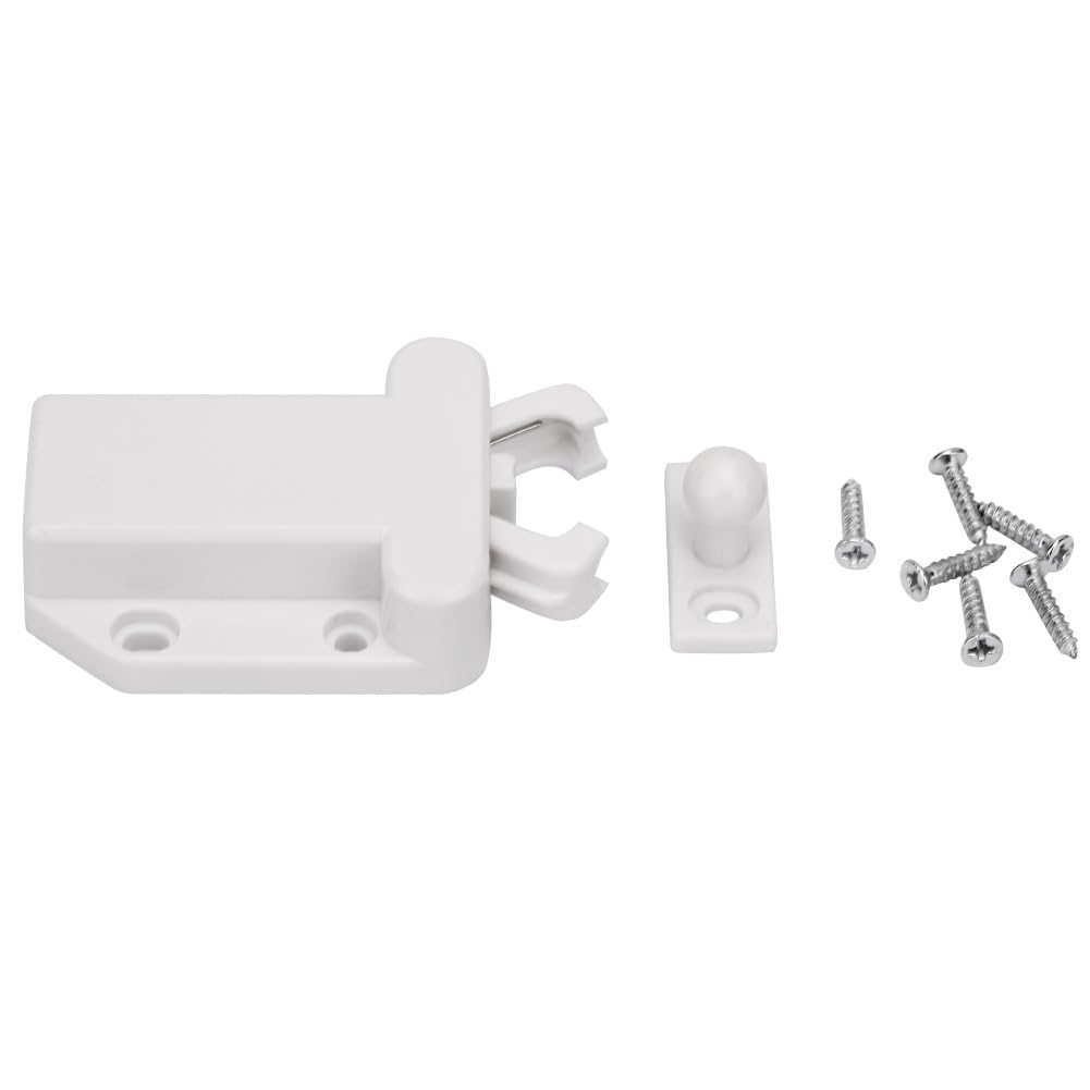 Durable Strong White Cute Shape Cabinet Door Rebounder ABS Plastic for Home Accessories