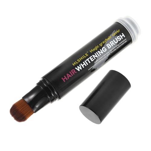 FRCOLOR tinte para el cabello platillo bolsillo de la suerte rojo serpiente olla neta equipo neto palo para cubrir raíces barra para cubrir raíces instantánea pluma fina el plastico Black