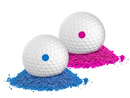 Izzo Gender Reveal Exploding Golf Balls Boy or Girl