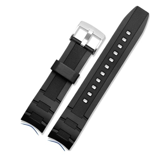 Bracelet de montre en caoutchouc 22mm pour Casio EDIFICE EFR-304 EFR-516