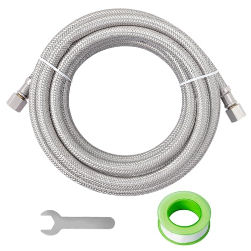 Image of SUNGATOR 10 FT Fridge Water Line, 1 /4 inch Comp x 1 /4 inch Comp Ice Maker Hose
