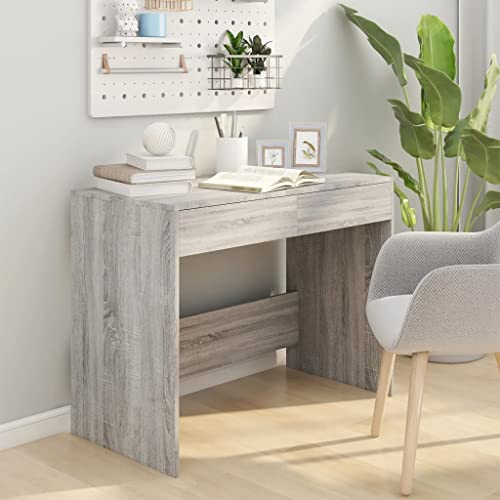Bureau robuste pour bureau à domicile résistant Gris Sonoma - 5