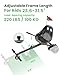 Awwscooter Go Kart Seat Attachment for Self-Balancing Scooter – Adjustable Frame Fits 6.5