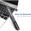 (2 Units) Wireless Presenter Remote Presentation Pointer Clicker with Hyperlink & Volume Control USB PowerPoint Slide Advancer for Mac Laptop PC Computer Keynote