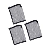 BUGUUYO 27x30cm Feine Mesh Tasche Set Fisch Tank Media Tasche Kordelzug Verschluss
