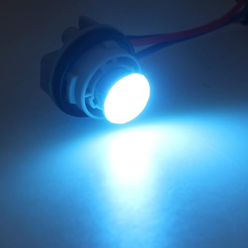 Miniatura 6 de GLOFE 3 bombillas LED de cúpula de mapa interior azul hielo compatibles con Ford F-150 F-250 Bronco 1987-1996