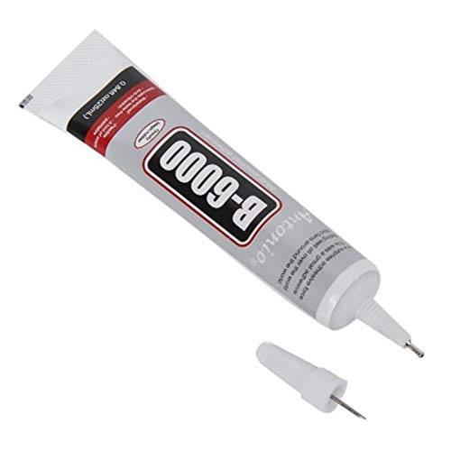 Redcolorful 25ml Adesivo de força industrial líquido transparente B-7000 cola DIY capa de telefone a