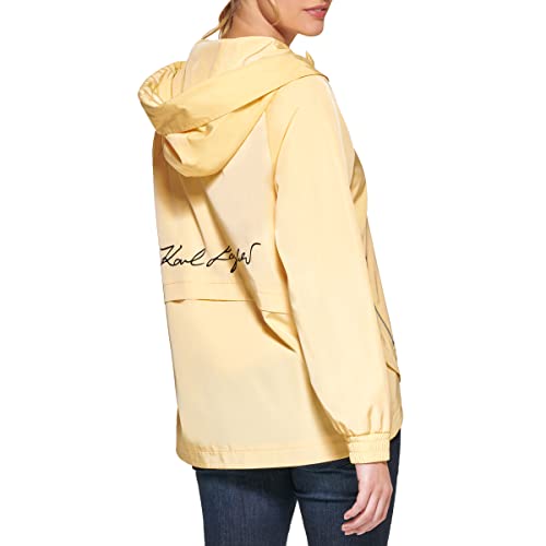 KARL LAGERFELD Women's Lightweight Logo Track Softshell Jacket4