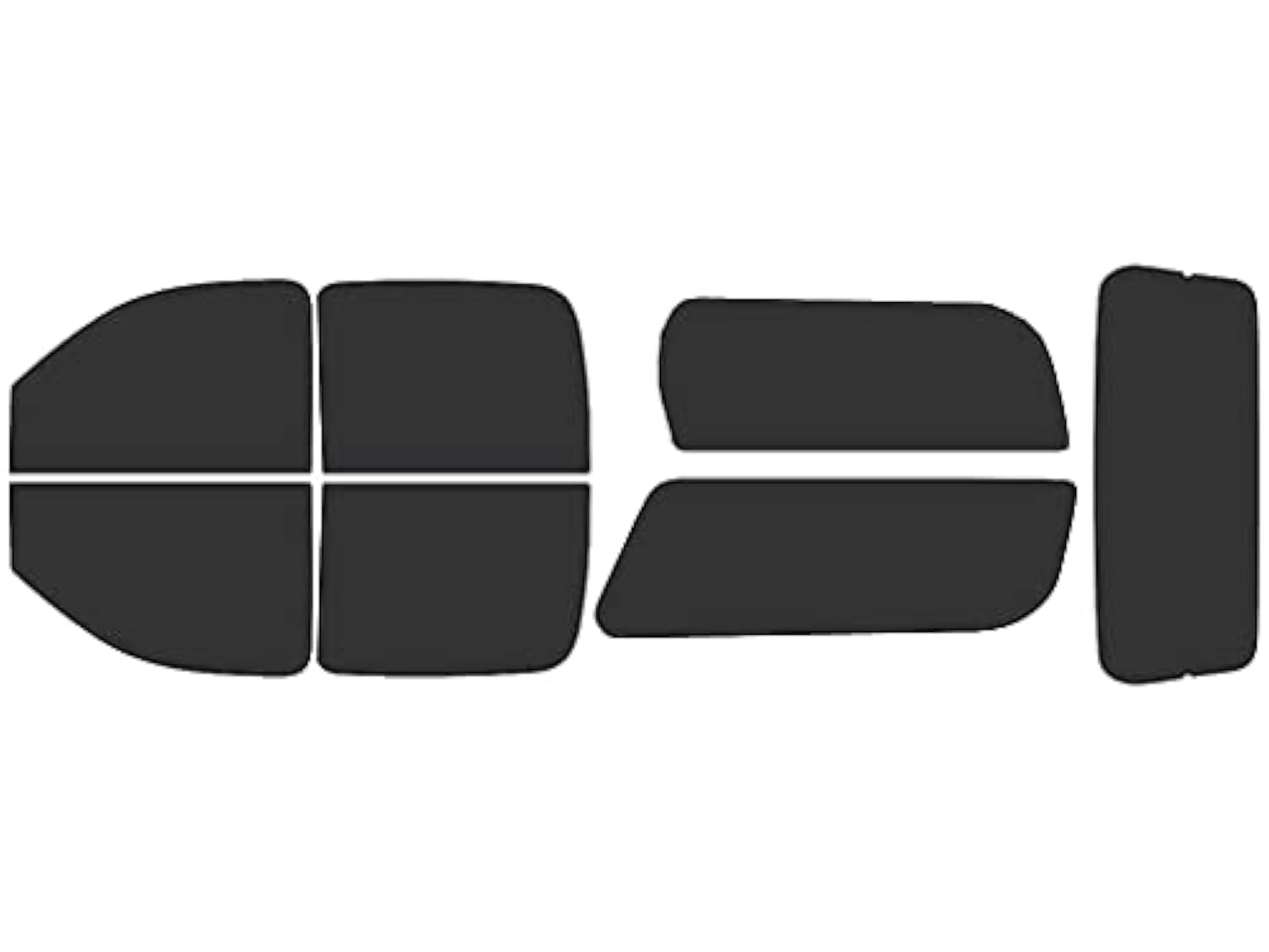 Rvinyl Window Tint Kit Compatible with Chevrolet Suburban 2007-2014 - Complete Precut Kit - 20%