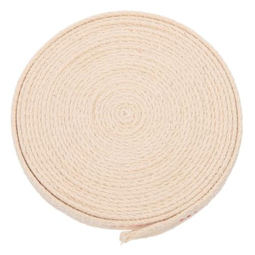 SOLUSTRE 1Roll Cotton Wick Replacement for Oil Lamps Wide Versatile Kerosene Lantern Wick Cuttable Design for Lengths Accessory for Vintage Oil Lamps