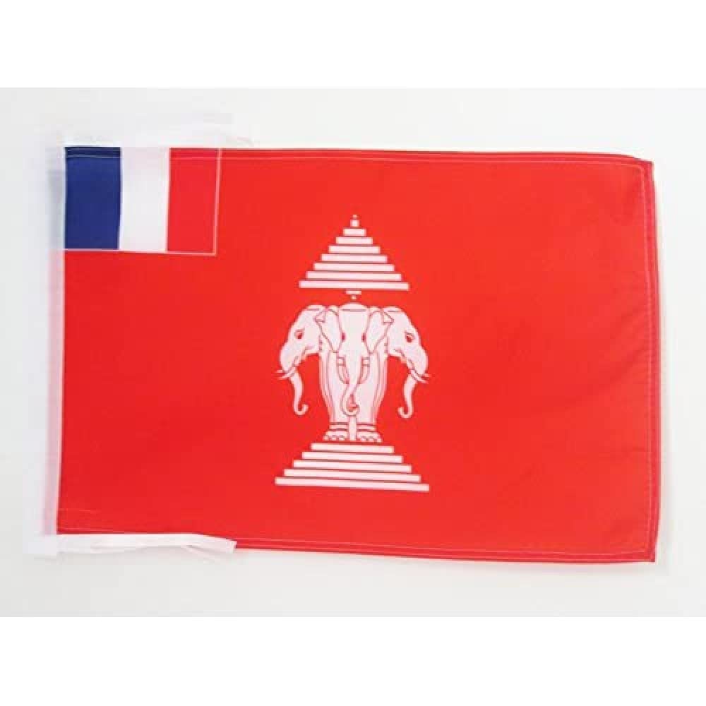 Iran Old Persia Flag 18'' x 12'' cords - Persian SMALL flags 30 x 45cm - Banner 18x12 in - AZ FLAG — view 815