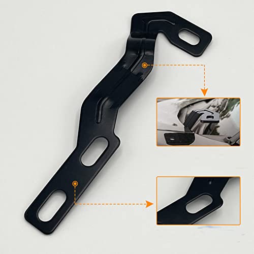 Aublinto Auto Scheinwerfer Befestigungs Halterung,A-Säulen Leuchte Halterung aus Aluminium LED Metallhalterung Haubenscharniere A-Säulen LED Halterung Kompatibel mit 16-20 Jahre Tacoma