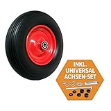 Nabenlänge für Anbringung in der Schubkarre: 88 mm