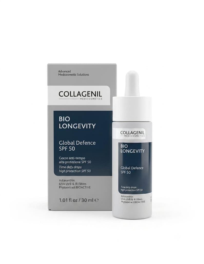 Collagenil Longevity Global Defence SPF 50 serum do twarzy Anti-Age 30 ml
