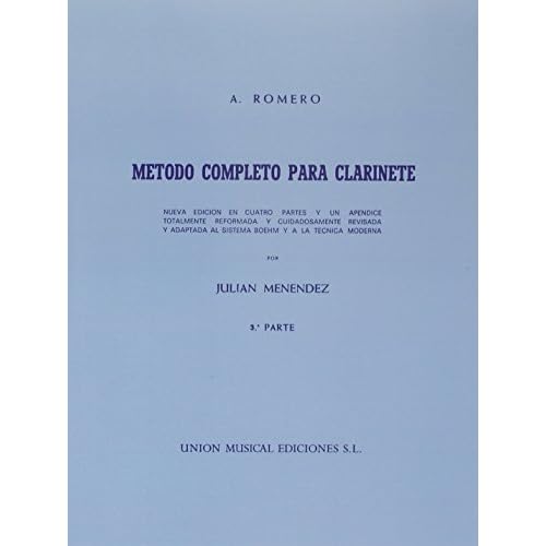 Romero Metodo Completo Para Clarinete Part 3