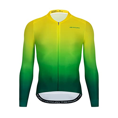 Cycling Jersey Men Long Sleeve,Bicycle Biking Bike Shirts for Women with Pockets