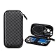 Festplattentasche, M.2 SSD Schutzbox für M.2 SSD, Wasserdicht HDD SSD Case, Festplatten Case HDD Case, Robust, Stoßsicher, Für Festplatten und SSD, Computer-Zubehör, Schwarz
