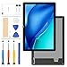 Produktbild LADYSON Ersatzbildschirm für Huawei MediaPad T5 10 AGS2-L09 AGS2-W09 AGS2-L03 AGS2-W19 25,7 cm (10,1 Zoll) Tablet LCD Display Touch Panel Digitizer Montage Vollglaslinse mit Werkzeug (schwarz)