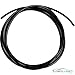 Lobo Lures Black Ultra Flexible 2.4mm 6' Roll Rigging Chafe Guard Gear up to 400lb Test | Chafe Gear |