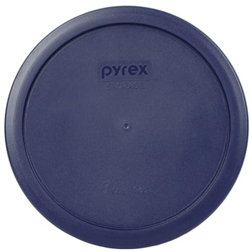 Pyrex 7402-PC 6/7-Cup Blue Replacement Food Storage Lid - Made in the USA