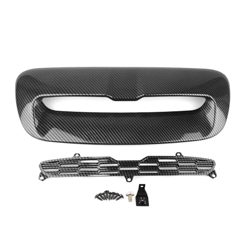 Grille de capot Mini Cooper S R56 R55 en fibre de carbone pour entrée d'air moteur 2007-2014