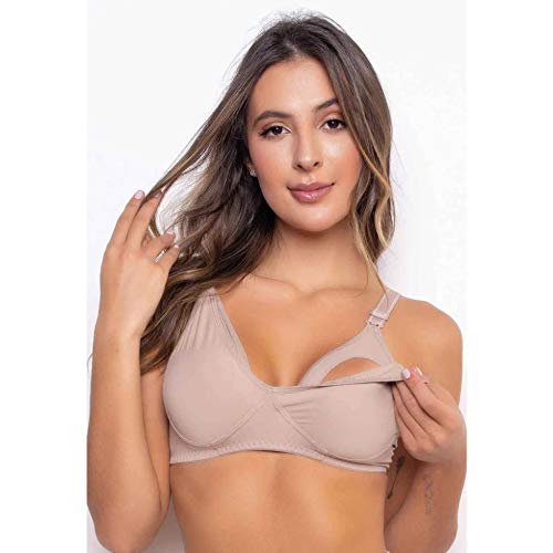 Kit 3 Sutiã Amamentação Básico Soutien para Amamentar Lingerie 066 (M)