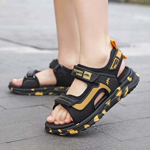 Kids Sports Sandals for Boys Summer Beach Open Toe Athletic Adjustable Strap Outdoor Sandals Comfortable Casual Shoes4
