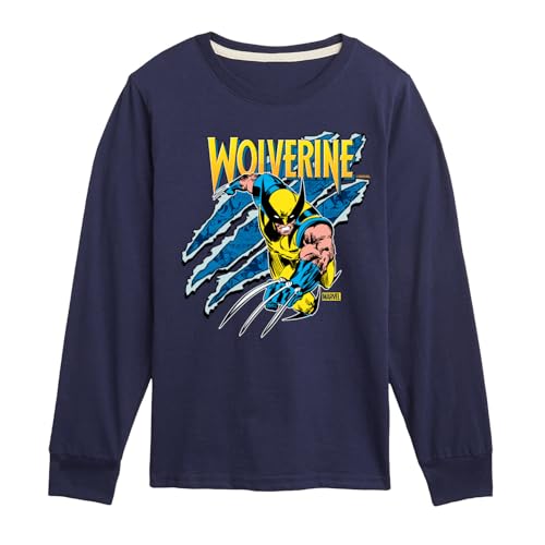 Marvel Wolverine - Slash - Toddler and Youth Long Sleeve Graphic T-Shirt