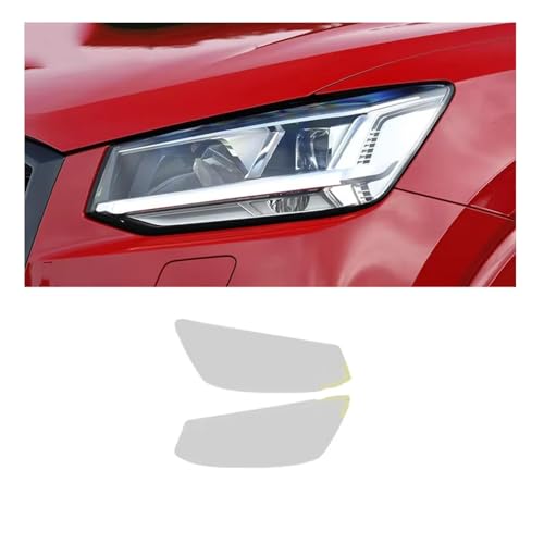 Film de protection transparent optiques de phares avant Audi SQ2 vinyle haute résistance