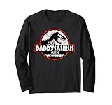 dinosauro daddysaurus rex festa del padre per papà idea regalo divertente maglia a manica
