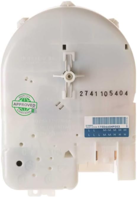 Miniatura 2 de GLOB PRO SOLUTIONS 175D6604P053 CKD4P053 X Compatible con GE, temporizador de lavadora Hotpoint y perilla gratuita para Old, 175D6604P053