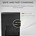 LP-E10 LC-E10 LC-E10C Quick Battery Charger for Canon: EOS Rebel T7 T6 T5 T3 T100 4000D 3000D 2000D 1500D 1300D 1200D 1100D DSLR Digital Camera Kiss X50 Battery Power Supply Cord