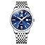 Blue Face Silver Band