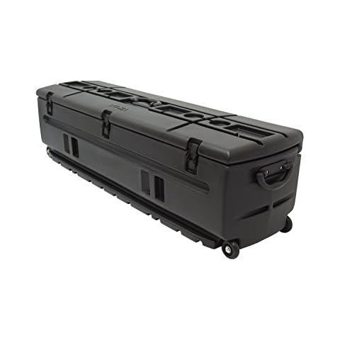 DU-HA Tote, Black Truck Storage Box | Heavy-Duty, Portable Rolling Tool Box or Gun Case for SUV's, Vans, Pickup Trucks, and More | 53 in x 15 in x 15 in | Includes Dividers | No Slide Bracket | 70103 Cover